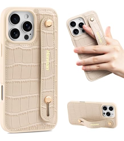 Amazon.com: Hanman Case for iPhone 16 Pro,Built-in Adjustable